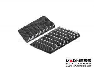 Ford Raptor Hood Vents - Carbon Fiber - (Universal) Ford Raptor Hood Vents - Carbon Fiber - (Universal)